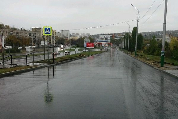 В Пензе завершились дорожные работы на ул. Карпинского