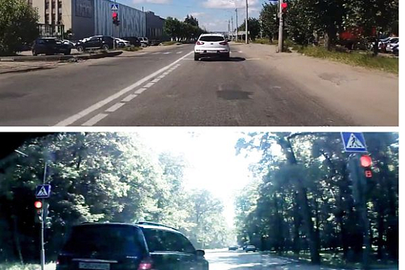 Пензенские водители выложили новые видео пролетов на «красный»