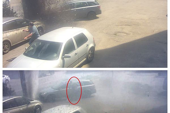 В Пензе водитель спас авто из-под коммунального фонтана