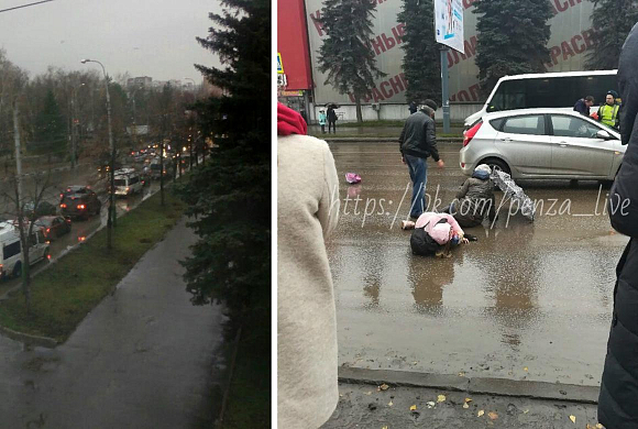 В Пензе назван возраст девочки, сбитой у ТЦ на Суворова