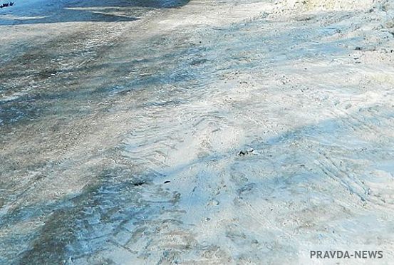 В Пензенской области коммунальщиков наказали за ледяные тротуары