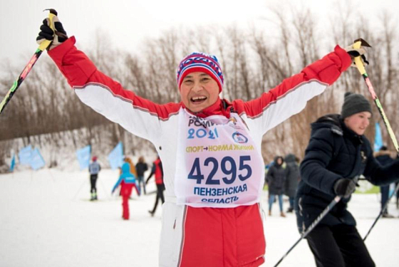 Пензенцев приглашают сдать нормы ГТО по бегу на лыжах