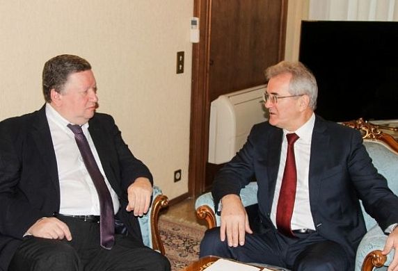 Иван Белозерцев встретился с Генеральным консулом РФ в Милане
