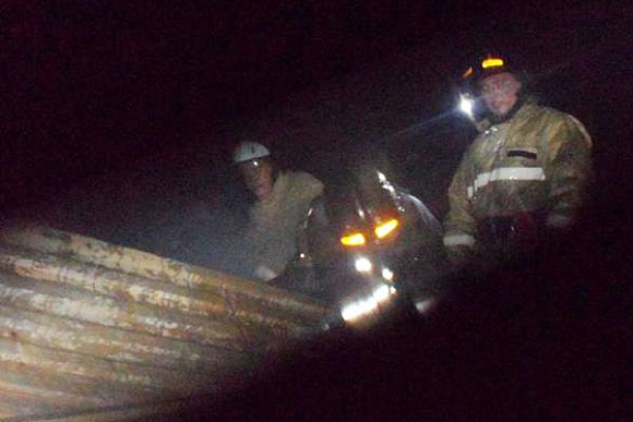 В Кузнецке 18 пожарных спасали дом на Баумана