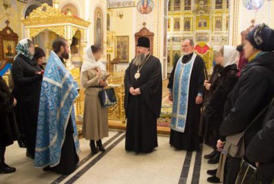 В Пензе митрополит Серафим встретился с близкими мобилизованных