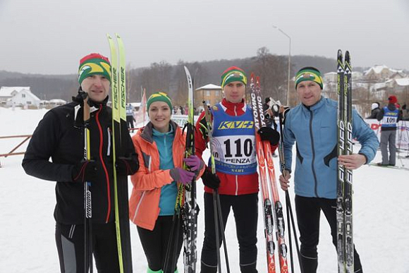 Лыжники из правительства Пензенской области оказались самыми быстрыми