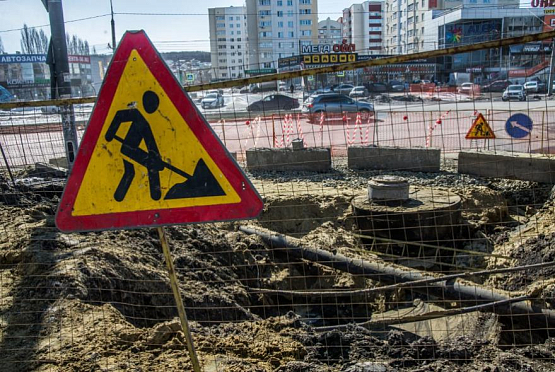 В Пензе на Чехова и Московской началась реконструкция тепломагистрали 