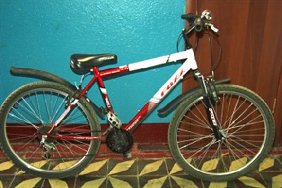 В Пензе 40-летний рецидивист укатил на подростковом велосипеде