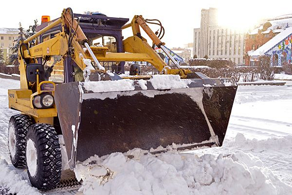 В Пензе снег вывезут на полигон в районе ул. Перспективной