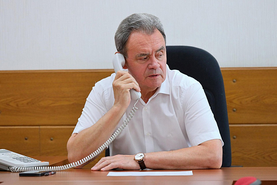 Председатель Заксобра Валерий Лидин провел прием граждан