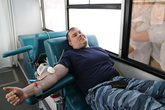 В Пензе доноры из УФСИН сдали 13 литров крови