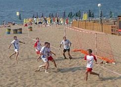 Команда «Пенза-центр» приняла участие в турнире по пляжному футболу 