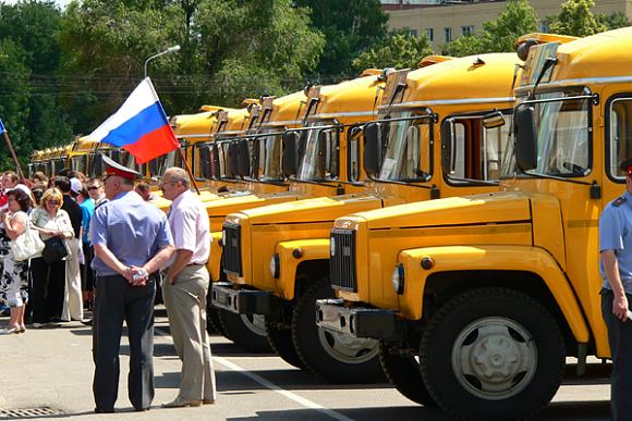 В пензенские села поступят 63 школьных автобуса