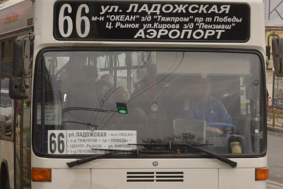 В Пензе спецслужбы подняли из-за оставленного в автобусе фонарика