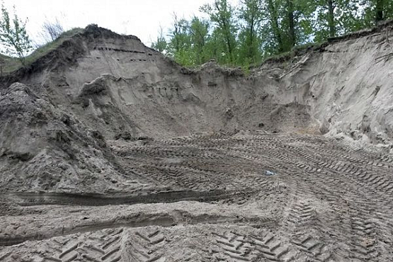 В Бессоновке наследили «песчаные» воры