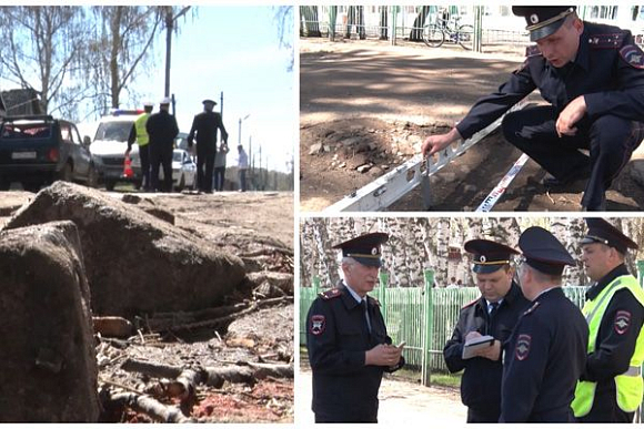 В Башмаково полицейские и общественники выявили угрозу для жизни школьников