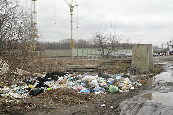 В Пензе на улицах Кл. Цеткин и Чапаева нашли свалки мусора