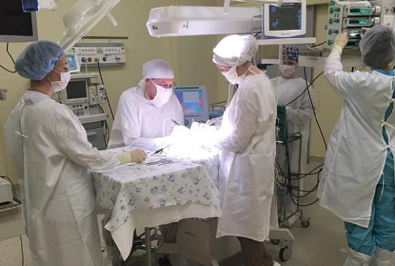 В Пензе врачи успешно прооперировали 9 детей с врожденными аномалиями