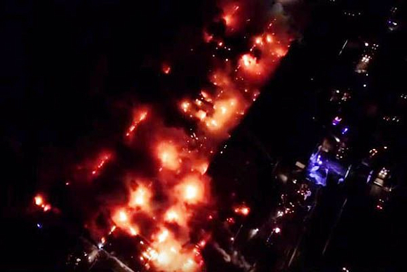 В сети появился ролик в память о пожарных, погибших в Москве