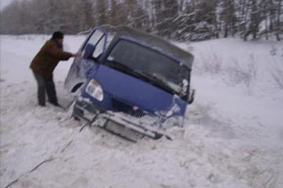 В Пензенской области во время снегопада произошло почти 100 ДТП с материальным ущербом