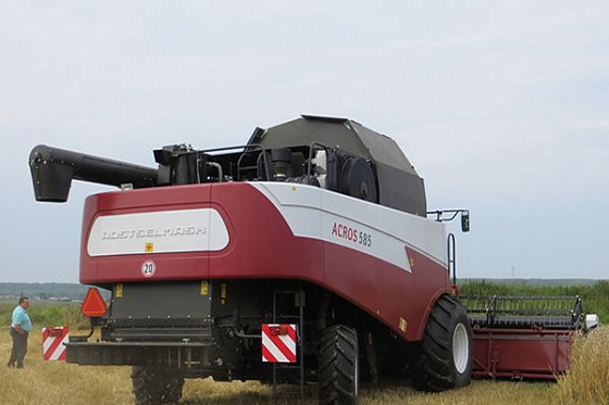 В Пензенской области намолотили 1,855 млн тонн зерна