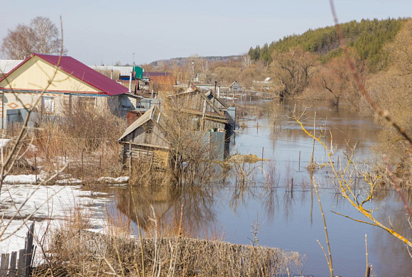 В Лопатинском районе может затопить порядка 300 домов