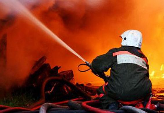 В Пензе пожар на ул. Кирпичной тушили 22 спасателя