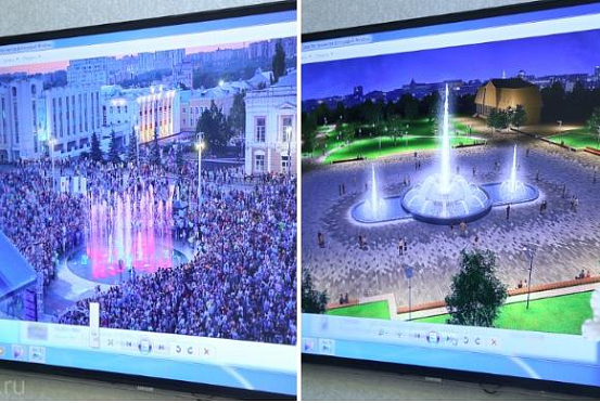 В Пензе реконструкция Фонтанной площади пройдет в два этапа