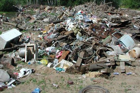 В Никольске горы мусора на берегу реки угрожали здоровью горожан