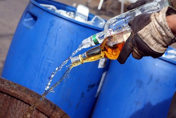 В Пензенской области менее чем за год изъято 200 тыс. литров «левого» алкоголя