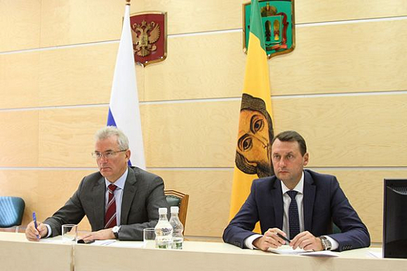 Белозерцев принял участие в видео-конференции Медведева