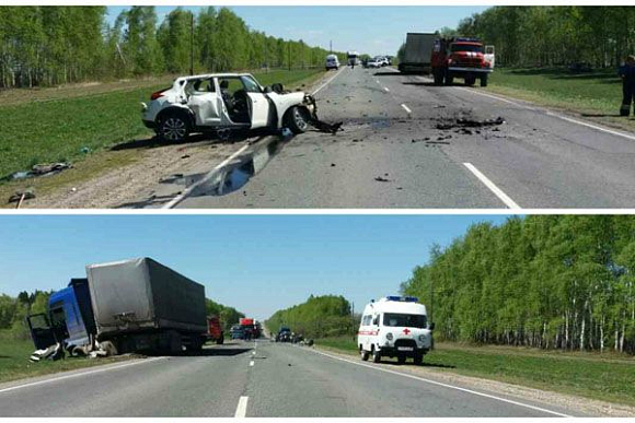 В Пензенской области в ДТП с фурой пострадала годовалая девочка