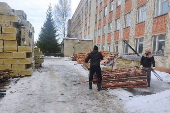 В Белинской районной больнице начали ремонт