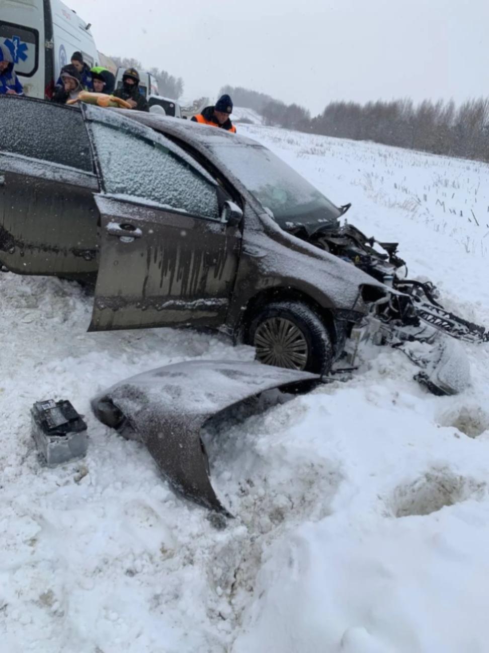 Удар оказался очень сильным