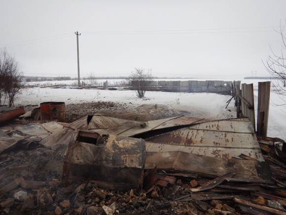 Пензенский СК опубликовал фото с места смертельного пожара