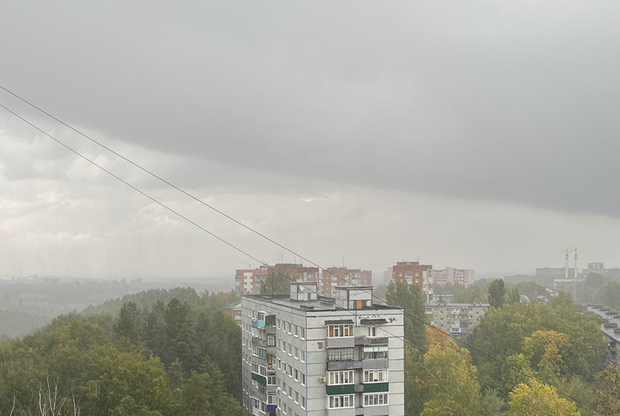 В Пензенской области 3 октября ожидаются гроза и сильные порывы ветра