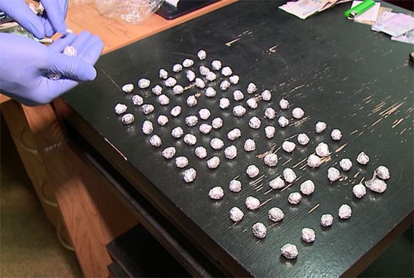 В Пензе у двух женщин нашли 90 свертков с героином
