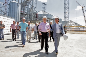 Губернатор Пензенской области посетил строительную площадку элеватора