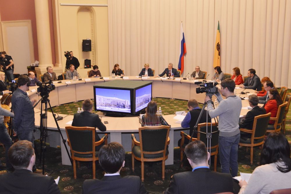 Пресс-конференция губернатора Пензенской области И. Белозерцева (04.02.2016) — фотоотчет