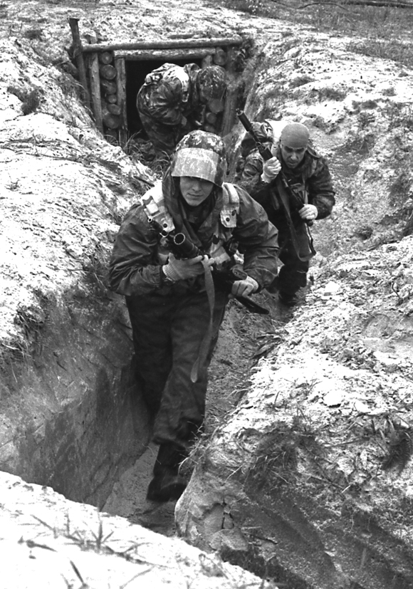 Пензенский ОМОН в Чечне, 2000 год||Фото О. Санталов