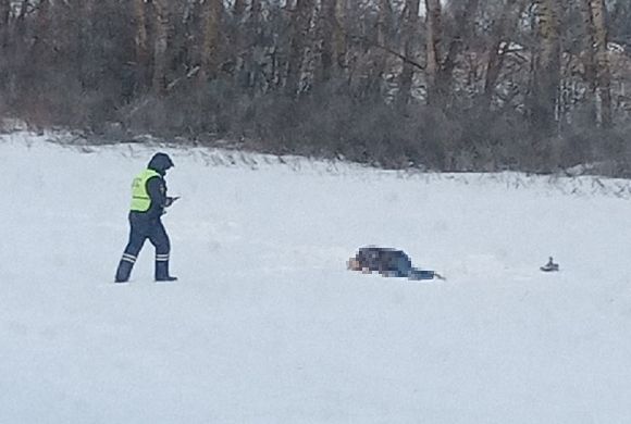 Очевидец сообщил о замерзшем под Нижним Ломовом человеке