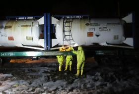 Пензенские спасатели ликвидировали утечку соляной кислоты