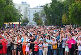 Авиационная группа «Стрижи» в Пензе (1.08.2024): видео из кабины пилота