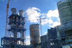 На три дня остановится стройка завода по производству цемента в Никольске