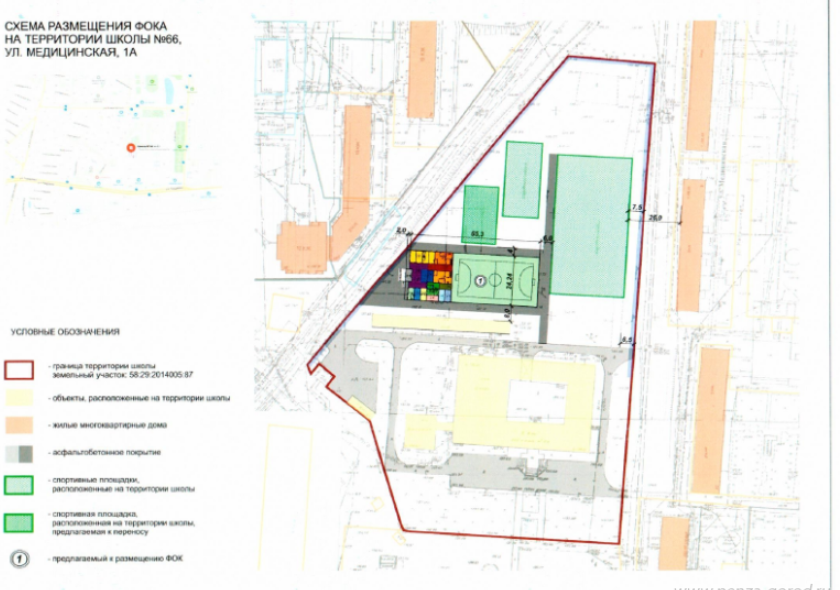 В Пензе на Шуисте планируют построить ФОК