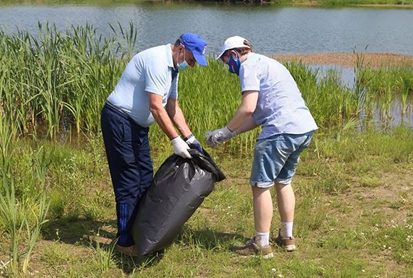 В Пензенской области с берегов рек убрали 265 кубометров мусора