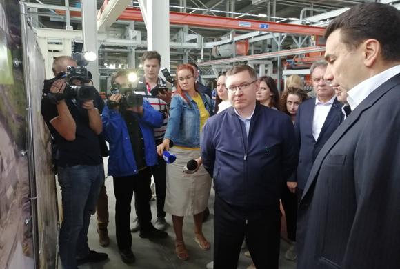 В Пензе Владимир Якушев посетил завод «Бетониум»