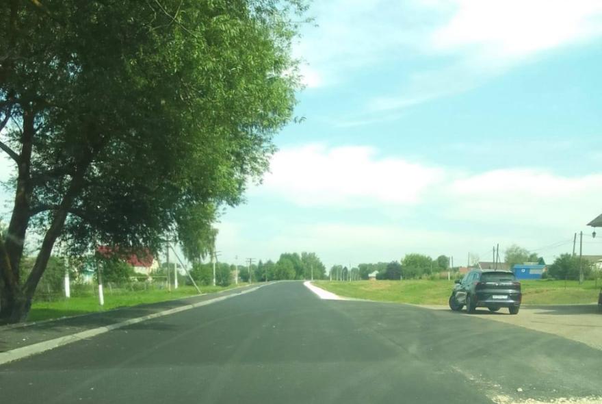 В Иссе привели в порядок пешеходные коммуникаций на улице Огарева