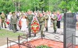 В Пензе открыли памятник Герою Советского Союза