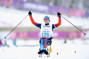 Светлана Коновалова в составе сборной России по лыжным гонкам завоевала «золото» Паралимпиады